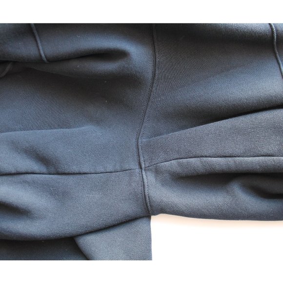 VAARA Elastic Flare-Leg Sweatpants 27" / Size XS / Black Pin Tuck Lounge Pants - Picture 9 of 12